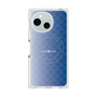 プレミアムスクエアケース with SnapMag［ CASEPLAY Check - Blue ］