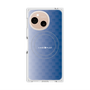 プレミアムスクエアケース with SnapMag［ CASEPLAY Check - Blue ］