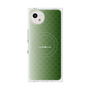 プレミアムスクエアケース with SnapMag［ CASEPLAY Check - Green ］