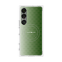 プレミアムスクエアケース with SnapMag［ CASEPLAY Check - Green ］