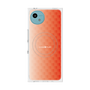 プレミアムスクエアケース with SnapMag［ CASEPLAY Check - Orange ］
