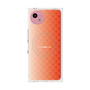 プレミアムスクエアケース with SnapMag［ CASEPLAY Check - Orange ］