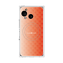 プレミアムスクエアケース with SnapMag［ CASEPLAY Check - Orange ］