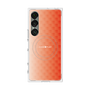 プレミアムスクエアケース with SnapMag［ CASEPLAY Check - Orange ］