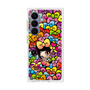 プレミアムスクエアケース with SnapMag［ アクビガール - リボン ］
