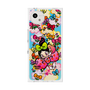 プレミアムスクエアケース with SnapMag［ アクビガール - フラワーリボン ］