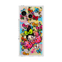 プレミアムスクエアケース with SnapMag［ アクビガール - フラワーリボン ］