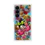 プレミアムスクエアケース with SnapMag［ アクビガール - フラワーリボン ］