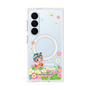 プレミアムスクエアケース with SnapMag［ 昆虫物語 みなしごハッチ - 花 ］