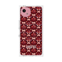 プレミアムスクエアケース with SnapMag［ ANNA SUI - バタフライハーツ - レッド ］