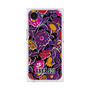 プレミアムスクエアケース with SnapMag［ ANNA SUI - ガーデンフワラー - マゼンタ ］
