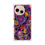 プレミアムスクエアケース with SnapMag［ ANNA SUI - ガーデンフワラー - マゼンタ ］