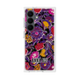 プレミアムスクエアケース with SnapMag［ ANNA SUI - ガーデンフワラー - マゼンタ ］