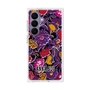 プレミアムスクエアケース with SnapMag［ ANNA SUI - ガーデンフワラー - マゼンタ ］