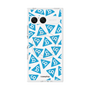 プレミアムスクエアケース with SnapMag［ オリジナル - CASEPLAYロゴマーク - ライトブルー ］