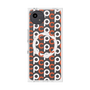 プレミアムスクエアケース with SnapMag［ オリジナル - CASEPLAYイニシャル総柄 - オレンジ ］