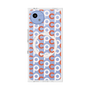 プレミアムスクエアケース with SnapMag［ オリジナル - CASEPLAYイニシャル総柄 - オレンジ ］