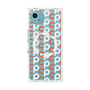 プレミアムスクエアケース with SnapMag［ オリジナル - CASEPLAYイニシャル総柄 - オレンジ ］