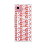 プレミアムスクエアケース with SnapMag［ オリジナル - CASEPLAYイニシャル総柄 - オレンジ ］