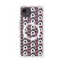 プレミアムスクエアケース with SnapMag［ オリジナル - CASEPLAYイニシャル総柄 - ピンク ］