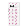 プレミアムスクエアケース with SnapMag［ オリジナル - CASEPLAYイニシャル総柄 - ピンク ］