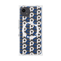 プレミアムスクエアケース with SnapMag［ オリジナル - CASEPLAYイニシャル総柄 - ネイビー ］