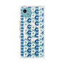 プレミアムスクエアケース with SnapMag［ オリジナル - CASEPLAYイニシャル総柄 - ネイビー ］