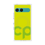 プレミアムスクエアケース with SnapMag［ オリジナル - CASEPLAYイニシャル - グリーン ］