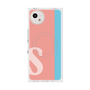 プレミアムスクエアケース with SnapMag［ オリジナル - initial color line - S pink ］