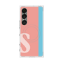 プレミアムスクエアケース with SnapMag［ オリジナル - initial color line - S pink ］