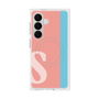 プレミアムスクエアケース with SnapMag［ オリジナル - initial color line - S pink ］
