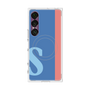 プレミアムスクエアケース with SnapMag［ オリジナル - initial color line - S blue ］