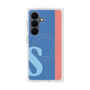 プレミアムスクエアケース with SnapMag［ オリジナル - initial color line - S blue ］