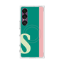 プレミアムスクエアケース with SnapMag［ オリジナル - initial color line - S green ］