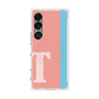 プレミアムスクエアケース with SnapMag［ オリジナル - initial color line - T pink ］