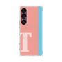 プレミアムスクエアケース with SnapMag［ オリジナル - initial color line - T pink ］