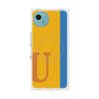 プレミアムスクエアケース with SnapMag［ オリジナル - initial color line - U orange ］