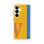 プレミアムスクエアケース with SnapMag［ オリジナル - initial color line - V orange ］