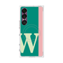 プレミアムスクエアケース with SnapMag［ オリジナル - initial color line - W green ］