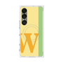 プレミアムスクエアケース with SnapMag［ オリジナル - initial color line - W yellow ］