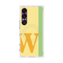 プレミアムスクエアケース with SnapMag［ オリジナル - initial color line - W yellow ］