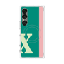 プレミアムスクエアケース with SnapMag［ オリジナル - initial color line - X green ］