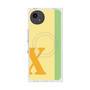 プレミアムスクエアケース with SnapMag［ オリジナル - initial color line - X yellow ］