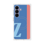 プレミアムスクエアケース with SnapMag［ オリジナル - initial color line - Z blue ］