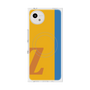 プレミアムスクエアケース with SnapMag［ オリジナル - initial color line - Z orange ］