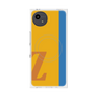 プレミアムスクエアケース with SnapMag［ オリジナル - initial color line - Z orange ］