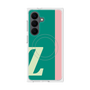 プレミアムスクエアケース with SnapMag［ オリジナル - initial color line - Z green ］
