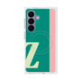 プレミアムスクエアケース with SnapMag［ オリジナル - initial color line - Z green ］