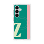 プレミアムスクエアケース with SnapMag［ オリジナル - initial color line - Z green ］