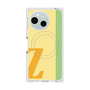 プレミアムスクエアケース with SnapMag［ オリジナル - initial color line - Z yellow ］
